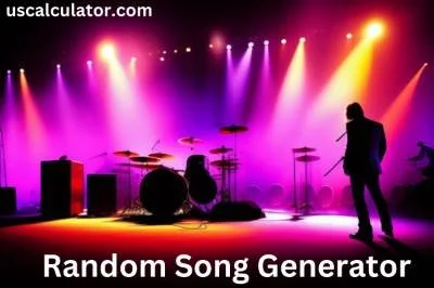 us calculator Random Song Generator